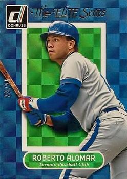 2014 Panini Hall of Fame 75th Year Anniversary - Elite Series Gold #21 Roberto Alomar Front