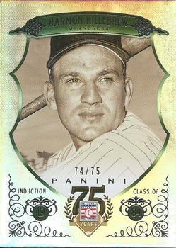 2014 Panini Hall of Fame 75th Year Anniversary - Base Green Frame #59 Harmon Killebrew Front