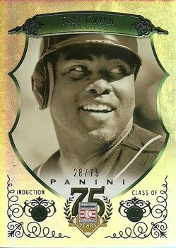 2014 Panini Hall of Fame 75th Year Anniversary - Base Green Frame #90 Tony Gwynn Front