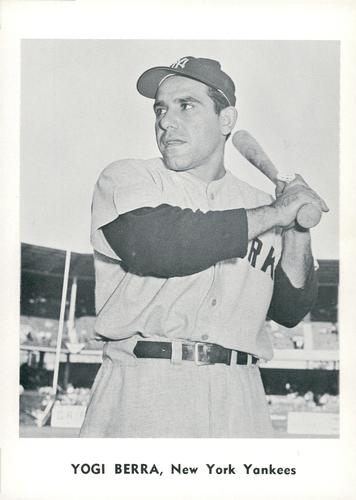 1961 Jay Publishing New York Yankees #NNO Yogi Berra Front