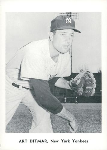 1961 Jay Publishing New York Yankees #NNO Art Ditmar Front