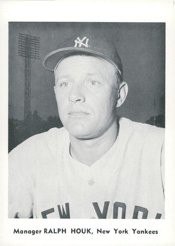 1961 Jay Publishing New York Yankees #NNO Ralph Houk Front