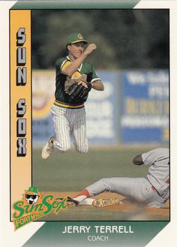 1991 Pacific Senior League #8 Jerry Terrell Front