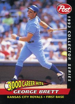 1993 Post Cereal #25 George Brett Front