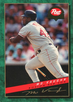 1994 Post Cereal #8 Mo Vaughn Front
