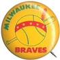 1965 Guy's Potato Chips Pins #NNO Milwaukee Braves Front