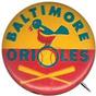 1965 Guy's Potato Chips Pins #NNO Baltimore Orioles Front
