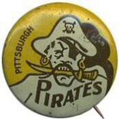 1950 American Nut & Chocolate Co. Team Pins (PR3-8) #NNO Pittsburgh Pirates Front