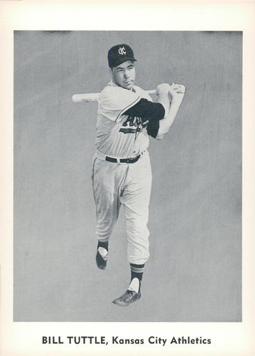 1960 Jay Publishing Kansas City Athletics Set A #NNO Bill Tuttle Front