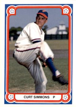 1987 TCMA 1950 Philadelphia Phillies #2 Curt Simmons Front