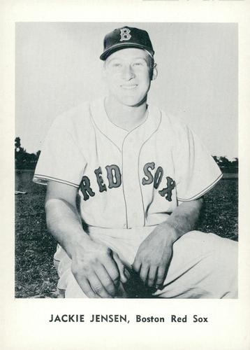 1961 Jay Publishing Boston Red Sox Set A #NNO Jackie Jensen Front