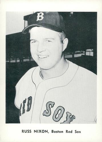 1961 Jay Publishing Boston Red Sox Set A #NNO Russ Nixon Front