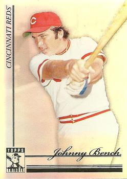2010 Topps Tribute #49 Johnny Bench Front