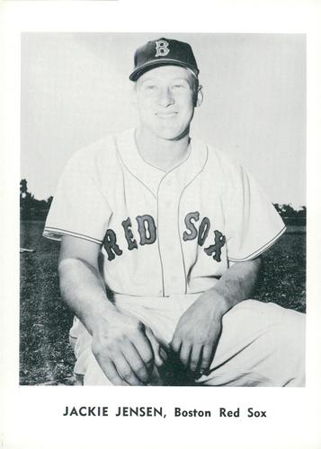 1961 Jay Publishing Boston Red Sox Set B #NNO Jackie Jensen Front