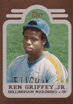 1991 Bleachers 23KT Ken Griffey Jr. #2 Ken Griffey Jr. Front