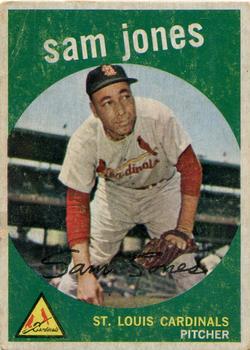 1959 Topps Venezuelan #75 Sam Jones Front