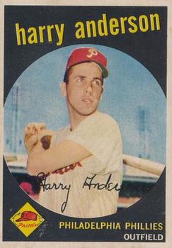 1959 Topps Venezuelan #85 Harry Anderson Front