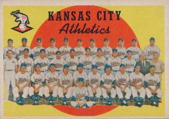 1959 Topps Venezuelan #172 Kansas City Athletics Front