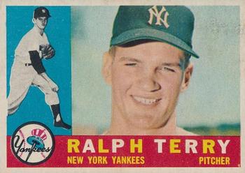 1960 Topps Venezuelan #96 Ralph Terry Front
