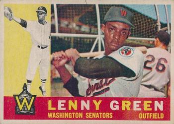 1960 Topps Venezuelan #99 Lenny Green Front