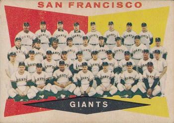 1960 Topps Venezuelan #151 San Francisco Giants / Check List 3rd Series: 177-264 Front