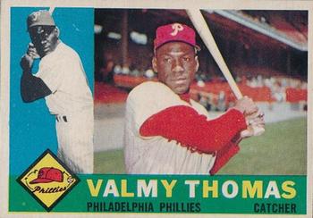 1960 Topps Venezuelan #167 Valmy Thomas Front