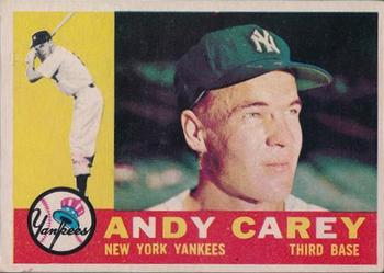 1960 Topps Venezuelan #196 Andy Carey Front