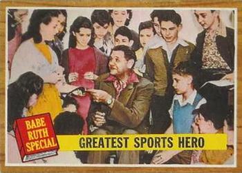 1962 Topps Venezuelan #143 Greatest Sports Hero (Babe Ruth) Front