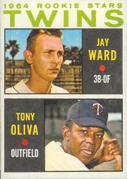 1964 Topps Venezuelan #116 Twins 1964 Rookie Stars (Jay Ward / Tony Oliva) Front