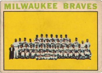 1964 Topps Venezuelan #132 Milwaukee Braves Front