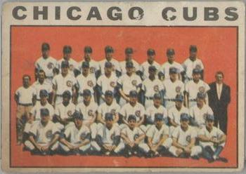 1964 Topps Venezuelan #237 Chicago Cubs Front
