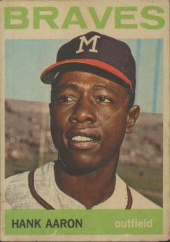 1964 Topps Venezuelan #300 Hank Aaron Front