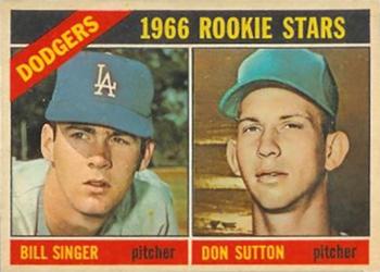 1966 Topps Venezuelan #288 Dodgers 1966 Rookie Stars (Bill Singer / Don Sutton) Front