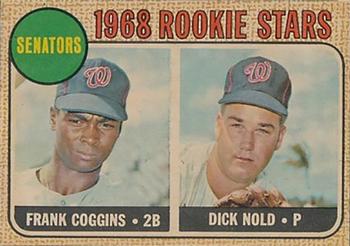 1968 Topps Venezuelan #96 Senators 1968 Rookie Stars (Frank Coggins / Dick Nold) Front