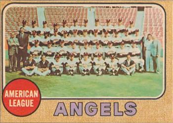 1968 Topps Venezuelan #252 California Angels Front