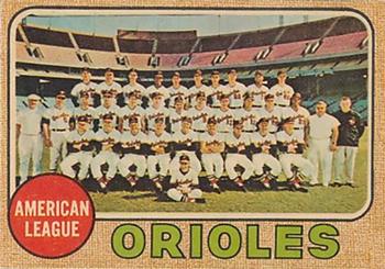1968 Topps Venezuelan #334 Baltimore Orioles Front