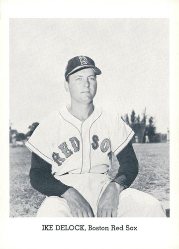 1963 Jay Publishing Boston Red Sox Set A #NNO Ike Delock Front