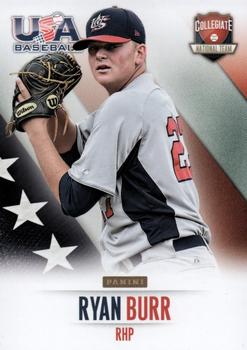 2014 Panini USA Baseball #3 Ryan Burr Front