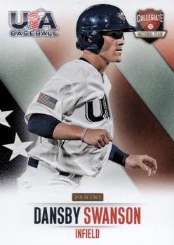 2014 Panini USA Baseball #8 Dansby Swanson Front