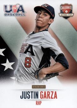 2014 Panini USA Baseball #18 Justin Garza Front