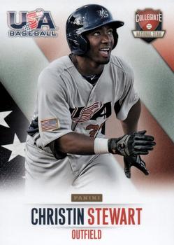 2014 Panini USA Baseball #24 Christin Stewart Front