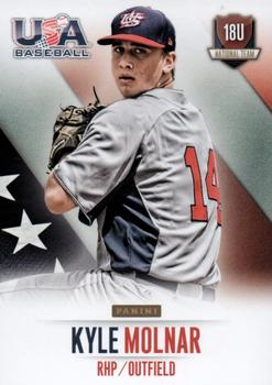2014 Panini USA Baseball #28 Kyle Molnar Front