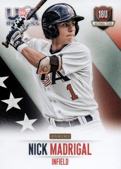 2014 Panini USA Baseball #42 Nick Madrigal Front