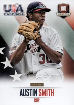2014 Panini USA Baseball #44 Austin Smith Front