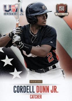 2014 Panini USA Baseball #47 Cordell Dunn Jr. Front