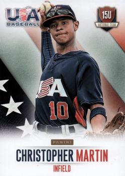 2014 Panini USA Baseball #55 Christopher Martin Front