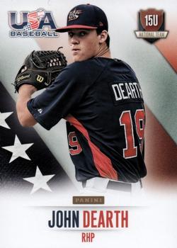 2014 Panini USA Baseball #61 John Dearth Front