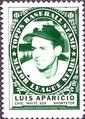 1961 Topps - Stamps #NNO Luis Aparicio Front