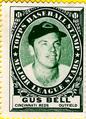 1961 Topps - Stamps #NNO Gus Bell Front