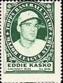 1961 Topps - Stamps #NNO Eddie Kasko Front